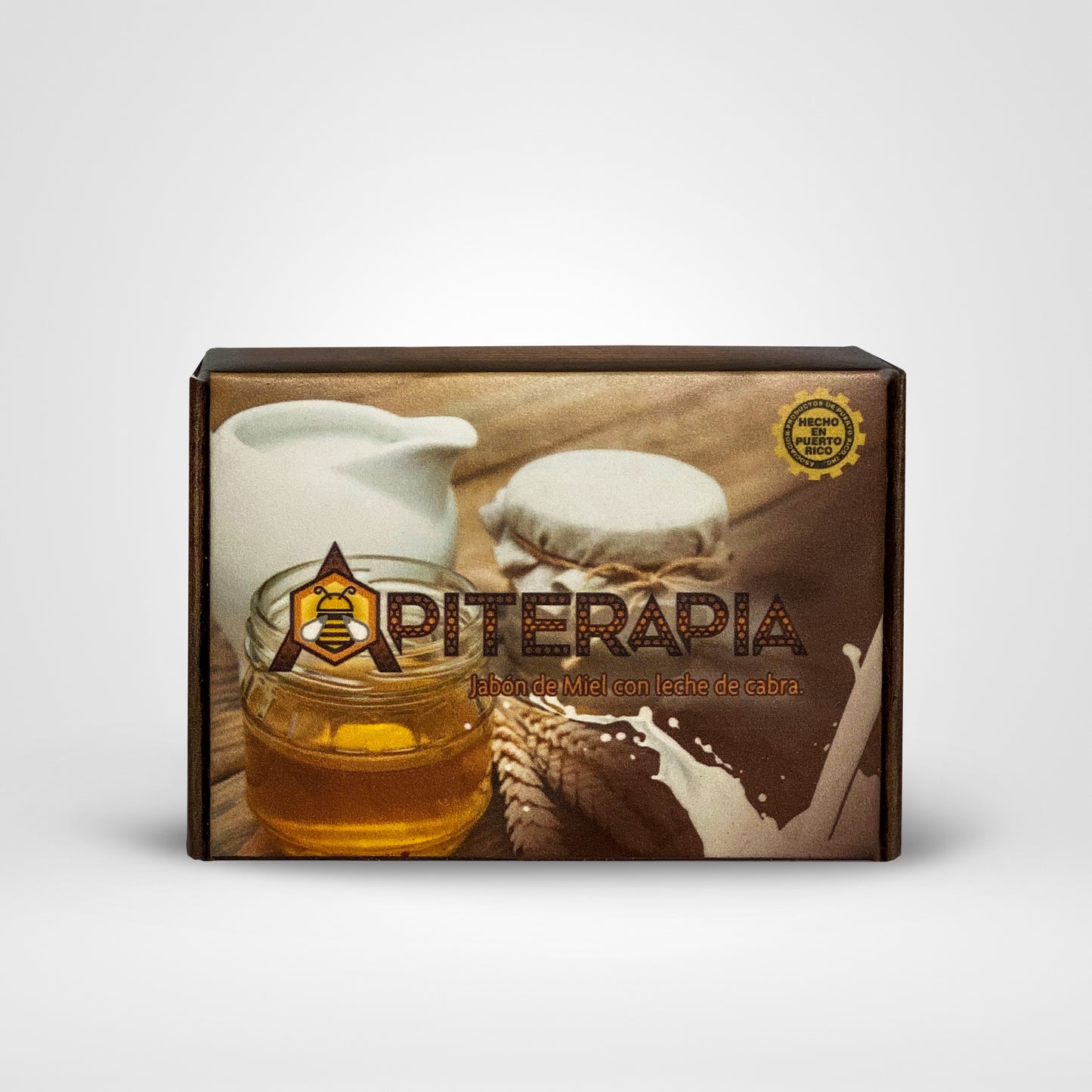 Jabon de Leche Cabra, Miel y Romero (4.4 oz)