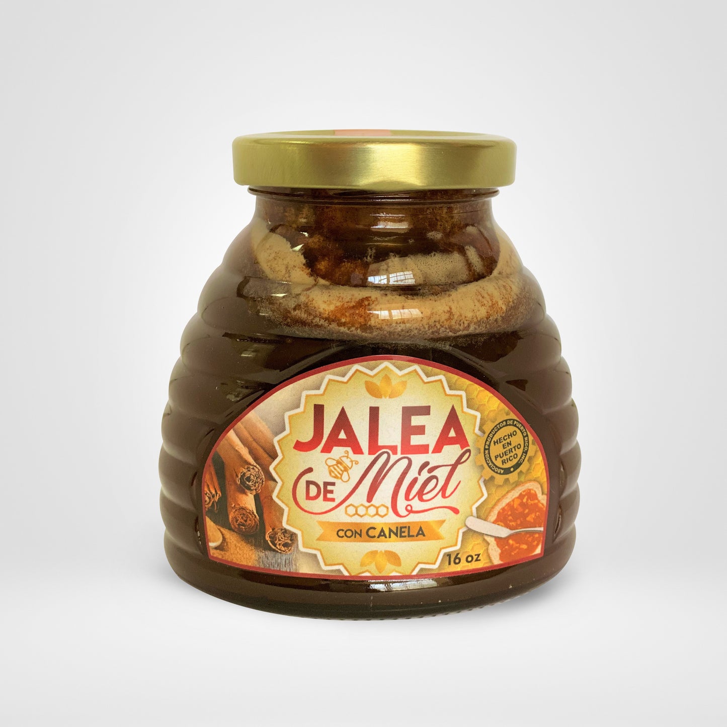 100% Jalea de Miel con Canela